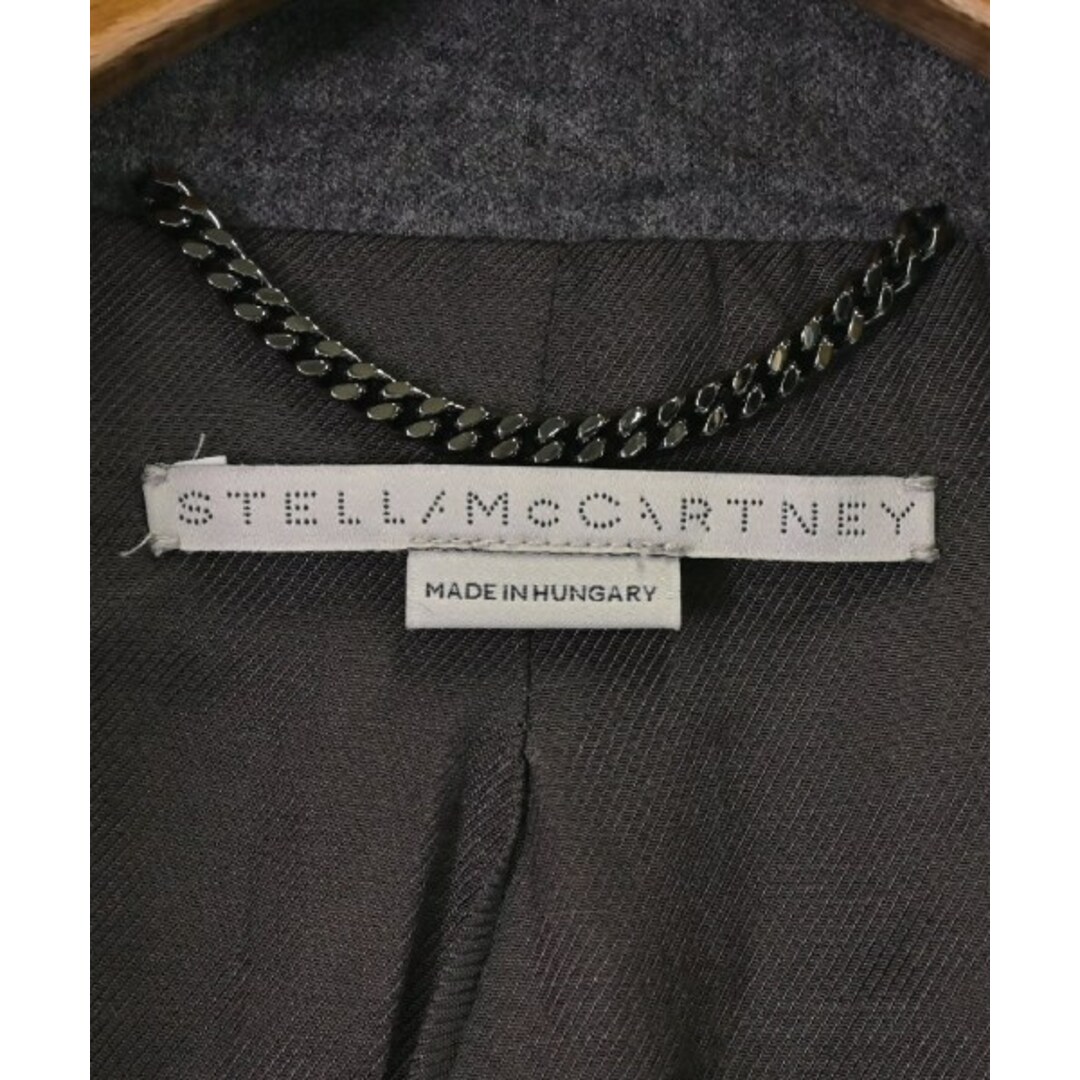 Stella McCartney(ステラマッカートニー)のSTELLA McCARTNEY テーラードジャケット 36(XS位) グレー 【古着】【中古】 レディースのジャケット/アウター(テーラードジャケット)の商品写真