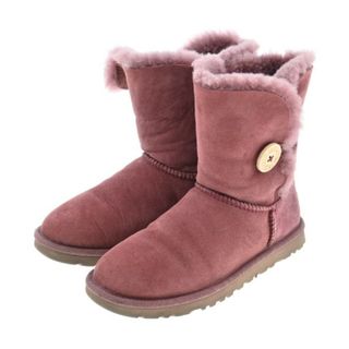 アグオーストラリア(UGG AUSTRALIA)のUGG australia アグオーストラリア ブーツ 22cm ピンク 【古着】【中古】(ブーツ)