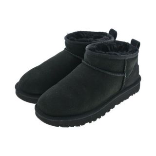 アグオーストラリア(UGG AUSTRALIA)のUGG australia アグオーストラリア ブーツ 23cm 黒 【古着】【中古】(ブーツ)