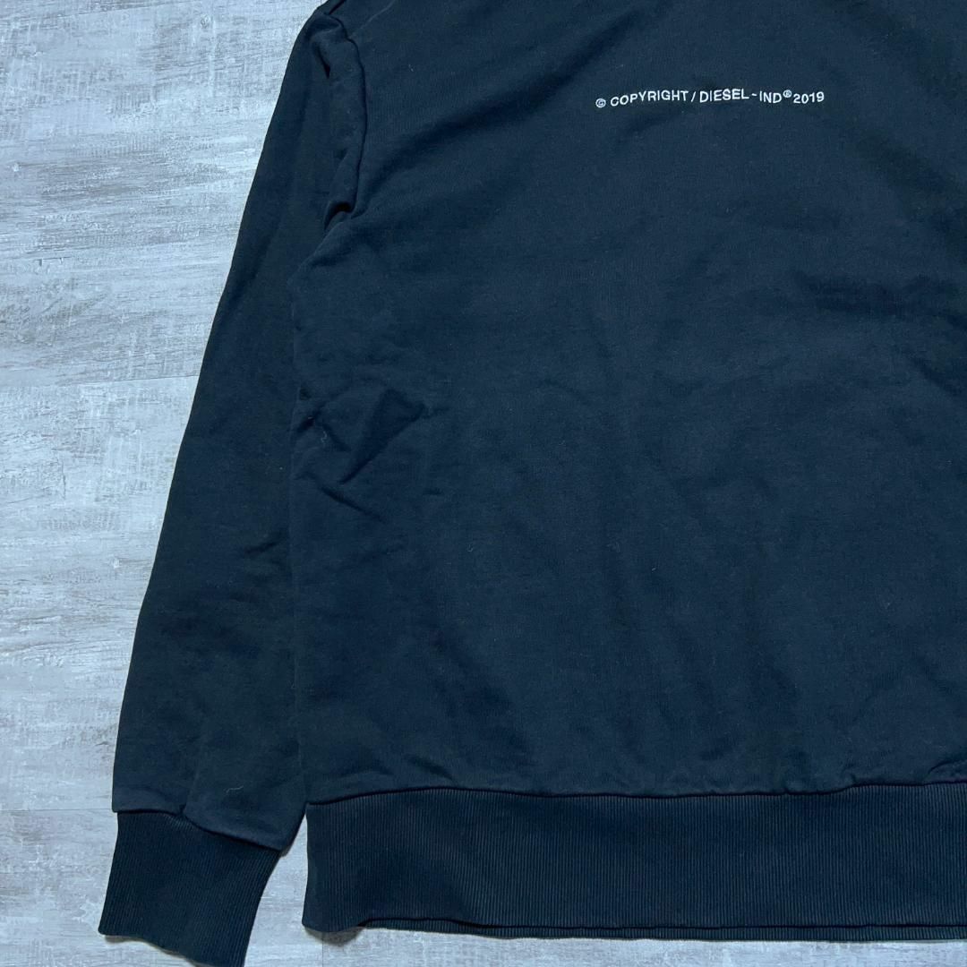 ビッグサイズ DIESEL ディーゼル スウェット トレーナー XL ブラック ビッグサイズ DIESEL ディーゼル スウェット トレーナー XL ブラック