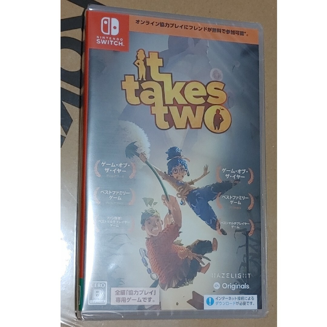 Nintendo Switch(ニンテンドースイッチ)の新品未開封 It Takes Two エンタメ/ホビーのゲームソフト/ゲーム機本体(家庭用ゲームソフト)の商品写真