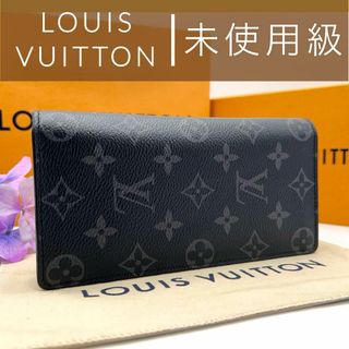 LOUIS VUITTON - 未使用級　新型　ルイヴィトン　エクリプス　ポルトフォイユ　ブラザ　二つ折り