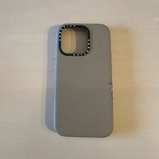 アイフォーン(iPhone)のcasetify レザーケース　iphone14pro　ケースティファイ(iPhoneケース)