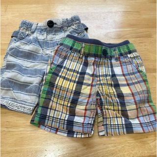 ベビーギャップ(babyGAP)の【baby GapとBranshes】ハーフパンツ2枚セット(パンツ)