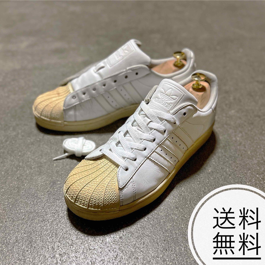 adidas(アディダス)の【送料無料❗️激安最安値】アディダス  スーパースター2  白レザー 28.5 メンズの靴/シューズ(スニーカー)の商品写真