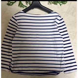 23区 - 極美品　23区　Basque shirt ショート丈 ボーダーカットソー