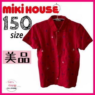 ミキハウス(mikihouse)のまいまい様専用★★MIKIHOUSE ミキハウス 半袖 ポロシャツ いかり(Tシャツ/カットソー)