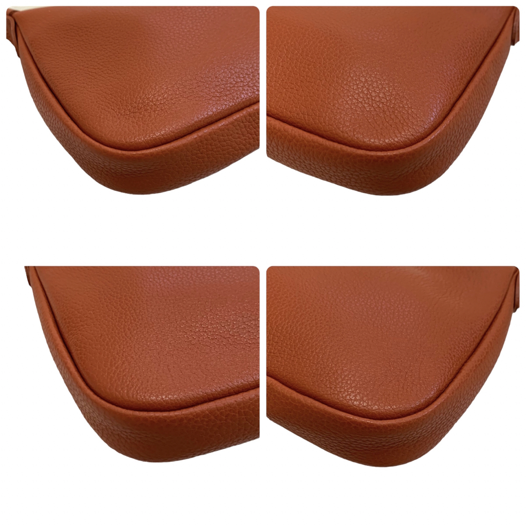 LONGCHAMP(ロンシャン)の極美品 ロンシャン レザー ワンショルダーバッグ ミニ アクセサリーポーチ レディースのバッグ(ハンドバッグ)の商品写真