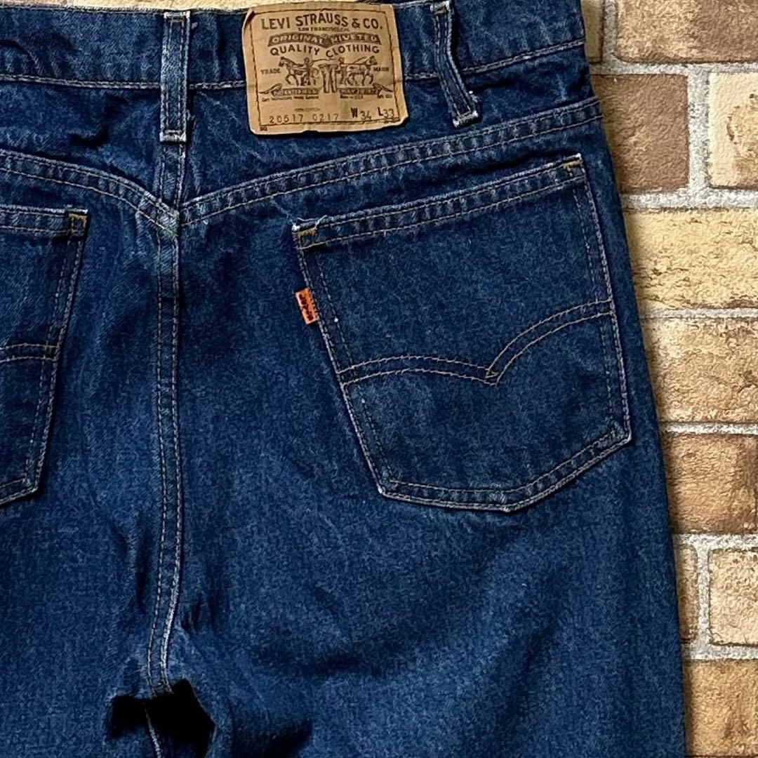 Levi's(リーバイス)のリーバイス　USA製　80sヴィンテージ　オレンジタブ　517　デニム34/33 メンズのパンツ(デニム/ジーンズ)の商品写真