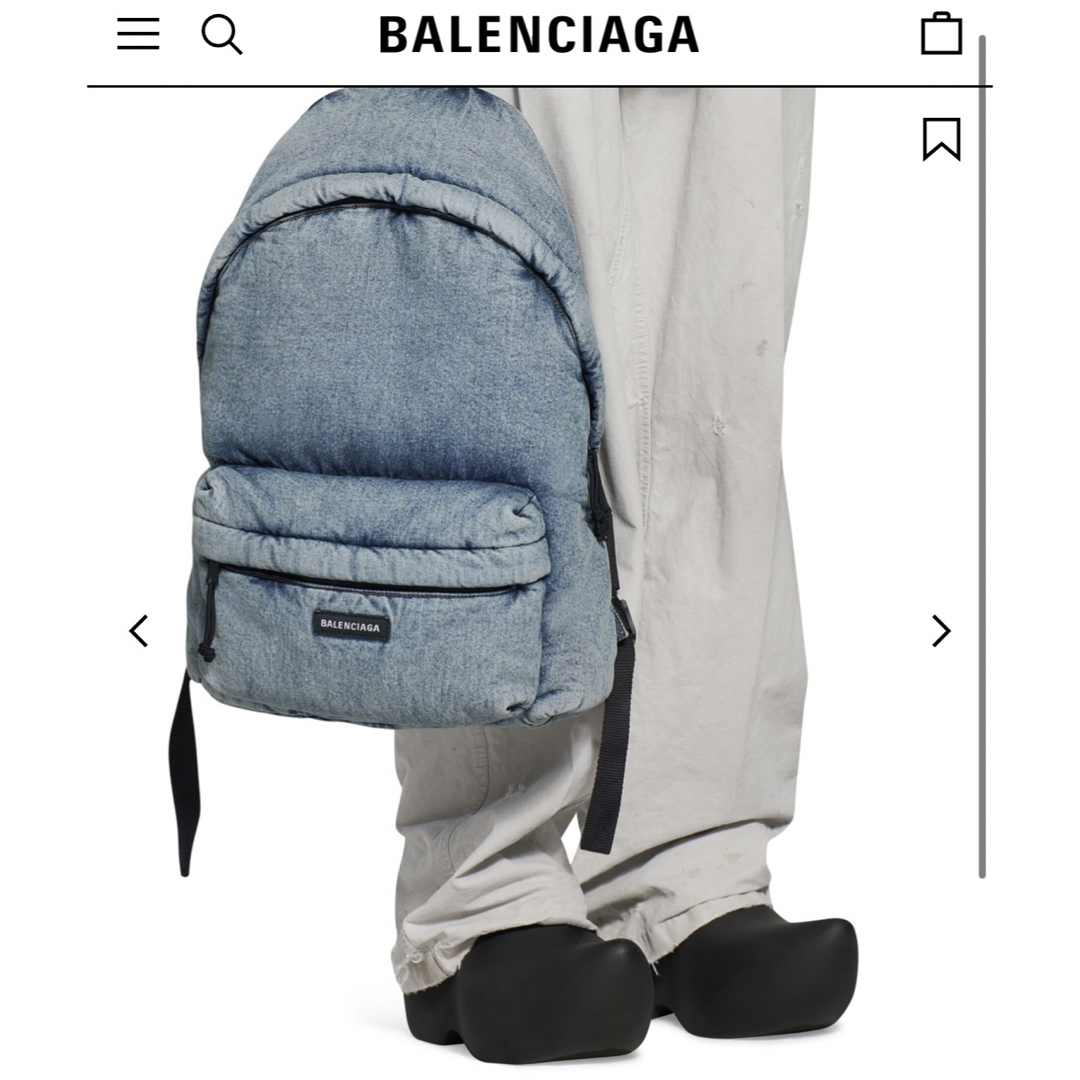 Balenciaga(バレンシアガ)の2024現行 BALENCIAGA バレンシアガ EXPLORER バックパック メンズのバッグ(バッグパック/リュック)の商品写真