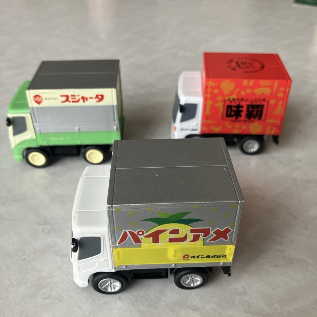 のりものコレクション　ミニカー　プルバックカー　企業　トラック　玩具 エンタメ/ホビーのおもちゃ/ぬいぐるみ(ミニカー)の商品写真