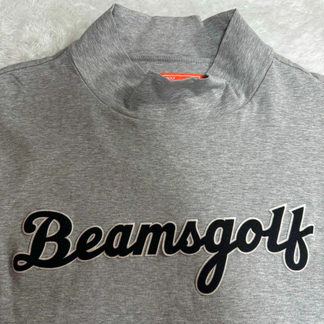 BEAMSGOLF(ビームスゴルフ)の美品 BEAMS GOLF ビームスゴルフ モックネック 長袖シャツ L スポーツ/アウトドアのゴルフ(ウエア)の商品写真