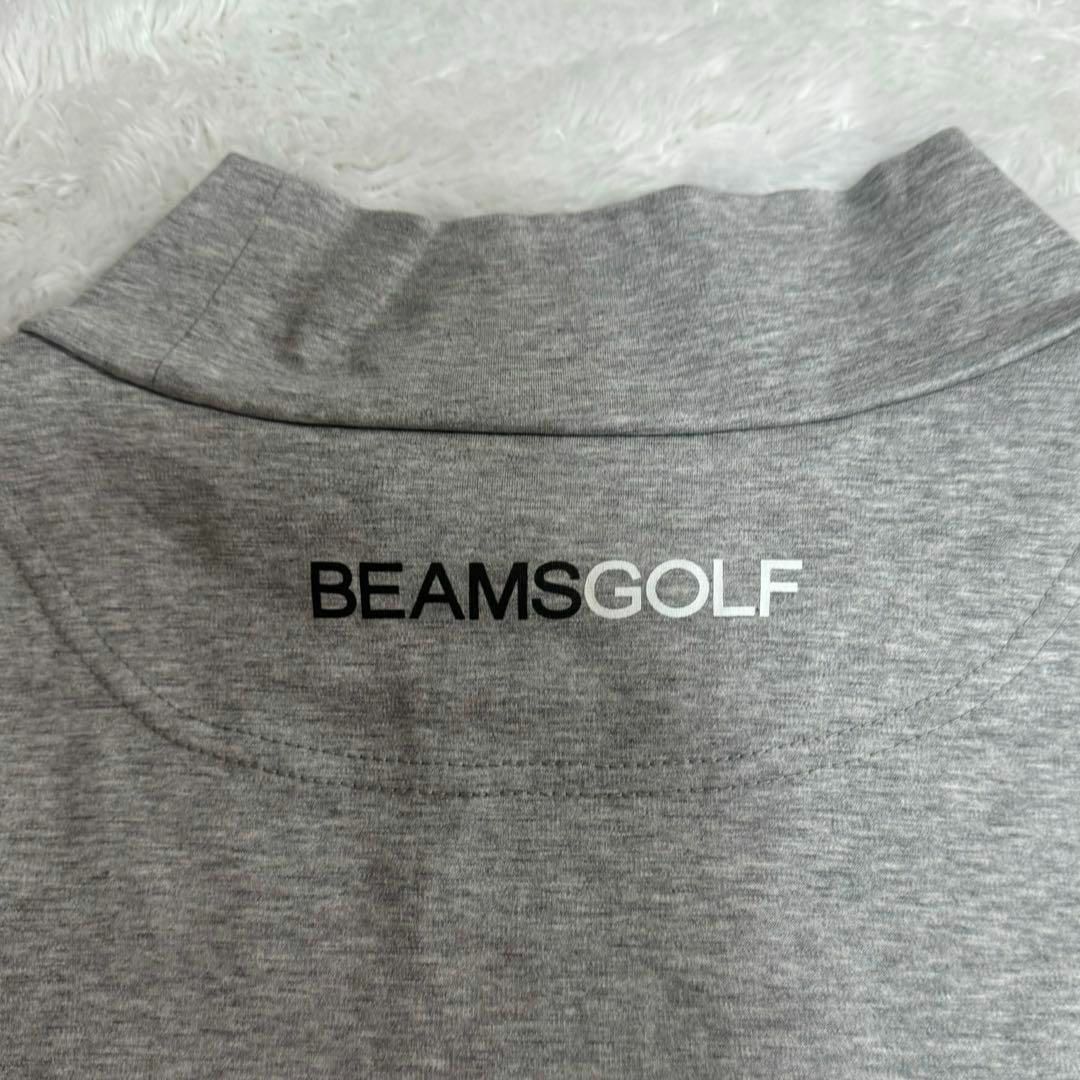 BEAMSGOLF(ビームスゴルフ)の美品 BEAMS GOLF ビームスゴルフ モックネック 長袖シャツ L スポーツ/アウトドアのゴルフ(ウエア)の商品写真