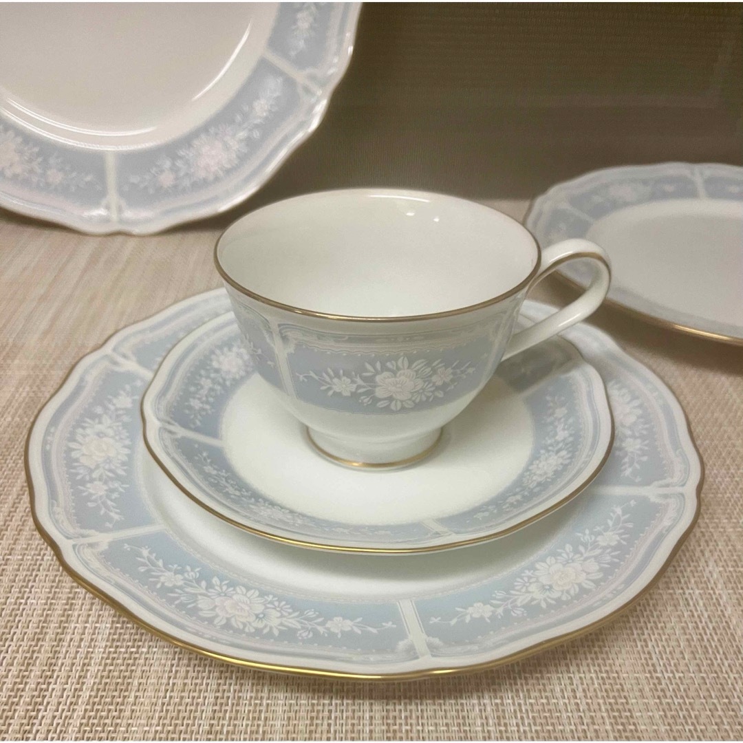 Noritake(ノリタケ)のNoritake ノリタケ  レースウッド  ゴールド  セット インテリア/住まい/日用品のキッチン/食器(食器)の商品写真