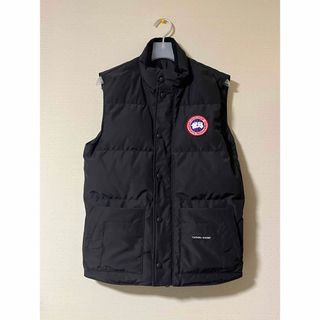 カナダグース(CANADA GOOSE)の1月購入 正規品 現行型 良品 カナダグース フリースタイルクルー　ダウンベスト(ダウンベスト)