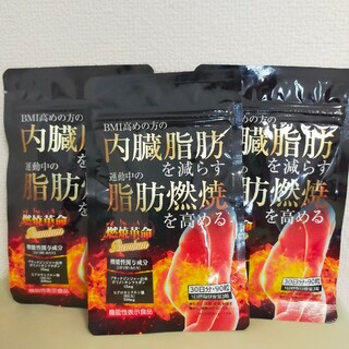 【即日発送】燃焼革命Premium　3袋(その他)