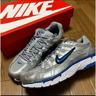 ナイキ(NIKE)の希少 ナイキ ウィメンズ P-6000 "シルバー/ブルー" 26cm(スニーカー)