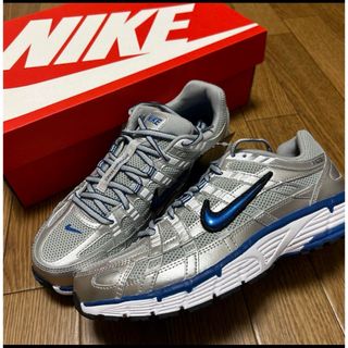 ナイキ(NIKE)の希少 ナイキ ウィメンズ P-6000 "シルバー/ブルー" 23cm(スニーカー)