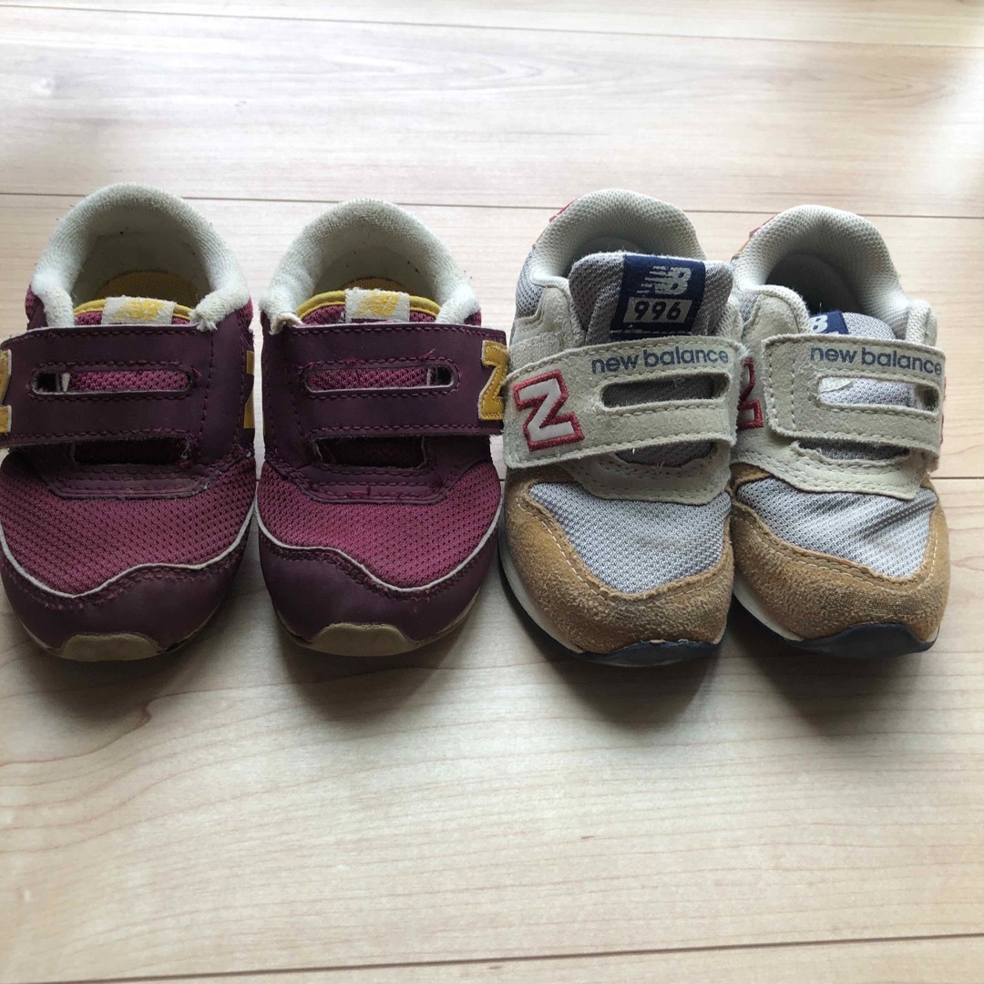 New Balance(ニューバランス)のニューバランス☆14cm 2足セット キッズ/ベビー/マタニティのベビー靴/シューズ(~14cm)(スニーカー)の商品写真