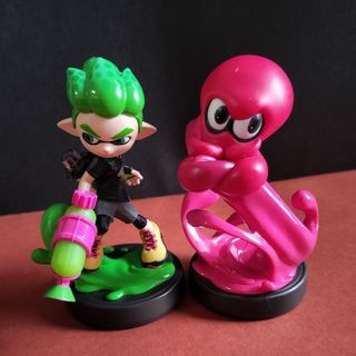 amiibo タコ（スプラトゥーンシリーズ）アミーボタコ　ボーイネオングリーン(ゲームキャラクター)