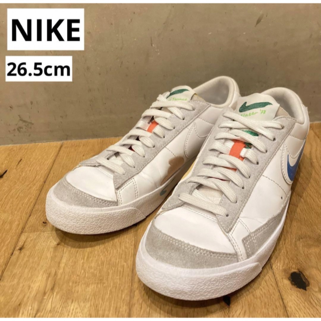 NIKE(ナイキ)のNike Blazer Low 77 Flyleather スニーカー　メンズ メンズの靴/シューズ(スニーカー)の商品写真