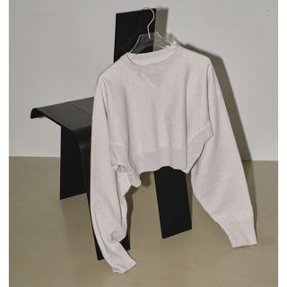 トゥデイフル(TODAYFUL)のTODAYFUL☆ Cropped Sweat Pullover 公式完売カラー(トレーナー/スウェット)