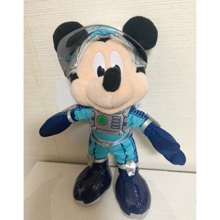 ディズニー(Disney)の新品タグ付き　スペースマウンテン　ミッキー  ぬいぐるみバッジ　ぬいば(ぬいぐるみ)