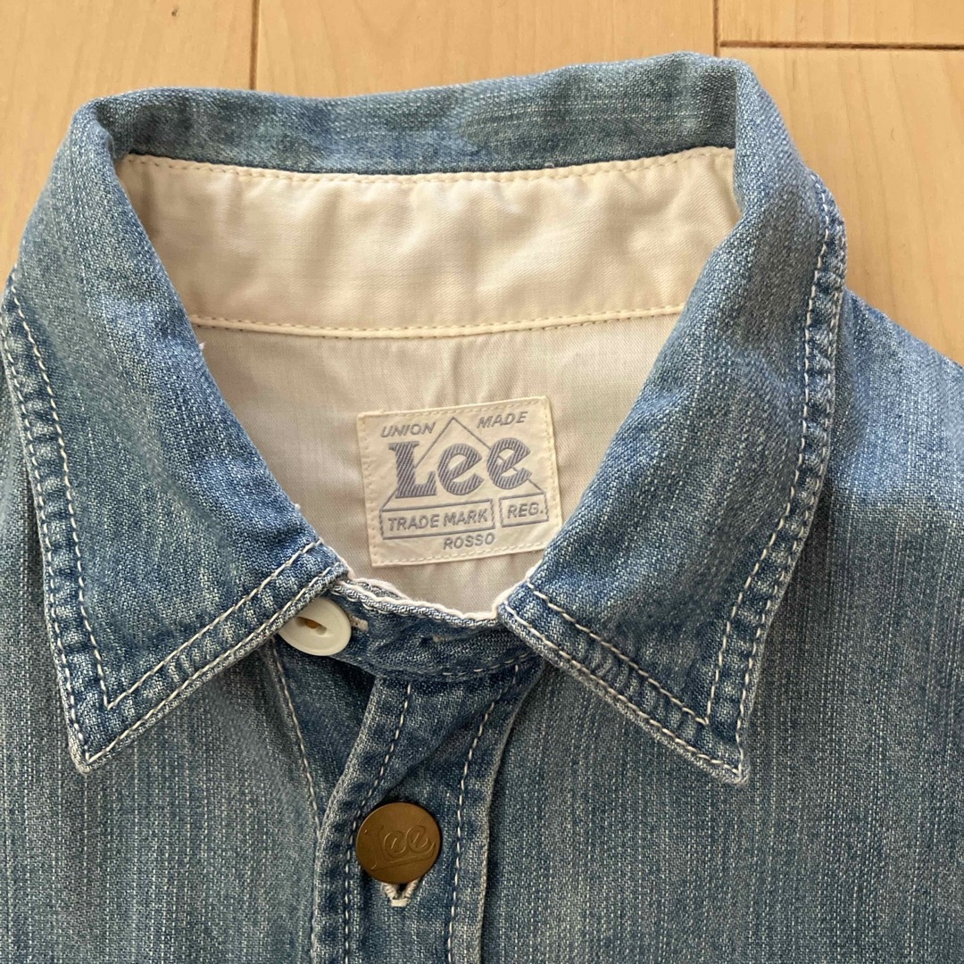 Lee(リー)のLee デニムシャツワンピース レディースのワンピース(ロングワンピース/マキシワンピース)の商品写真