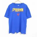 XL★古着 半袖 Tシャツ メンズ マーベル スパイダーマン 大きいサイズ コ…