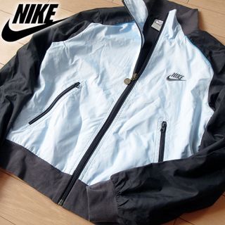 ナイキ(NIKE)の美品 S ナイキ NIKE レディース ウインドブレーカージャケット ブルー(その他)