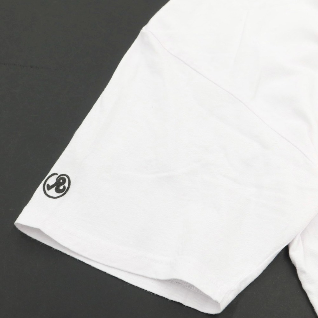 【中古】リチャードソン Richardson プリント クルーネック 半袖Ｔシャツ ホワイト【サイズL】【メンズ】 メンズのトップス(Tシャツ/カットソー(半袖/袖なし))の商品写真