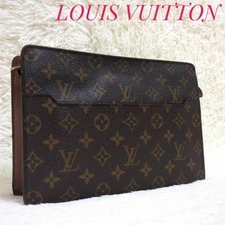 ルイヴィトン(LOUIS VUITTON)の✨希少品✨ ルイヴィトン モノグラム ポシェットオム クラッチバッグ ブラウン(クラッチバッグ)