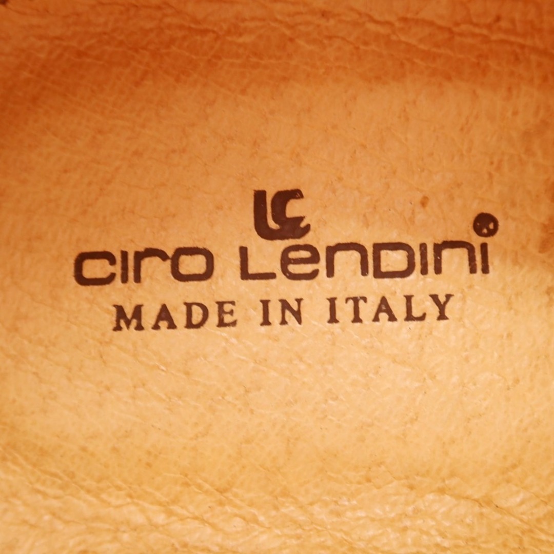 【中古】チロレンディーニ Ciro lendini ウイングチップ ドレスシューズ ブラック【サイズ42】【メンズ】 メンズの靴/シューズ(ドレス/ビジネス)の商品写真