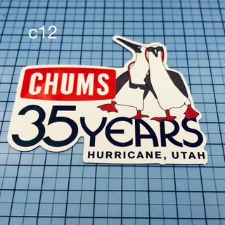 チャムス(CHUMS)のCHUMS チャムス キャンプステッカー 防水ステッカー  登山 キャンプ用品(ステッカー)