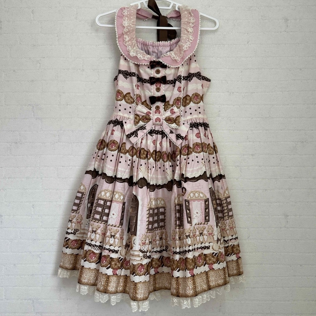 Angelic Pretty - う1 アンジェリックプリティ cream house cookie JSK ...