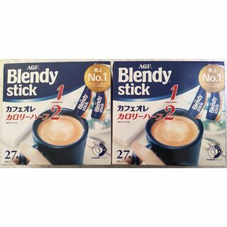 アジノモトエージーエフ(味の素AGF)のAGF Blendy stick ブレンディスティック カフェオレ ハーフ54本(コーヒー)