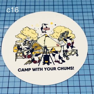 チャムス(CHUMS)のCHUMS チャムス キャンプステッカー 防水ステッカー  登山 キャンプ用品(ステッカー)