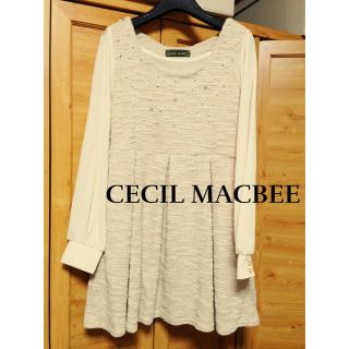 セシルマクビー(CECIL McBEE)のCECILMcBEE ワンピース(ひざ丈ワンピース)