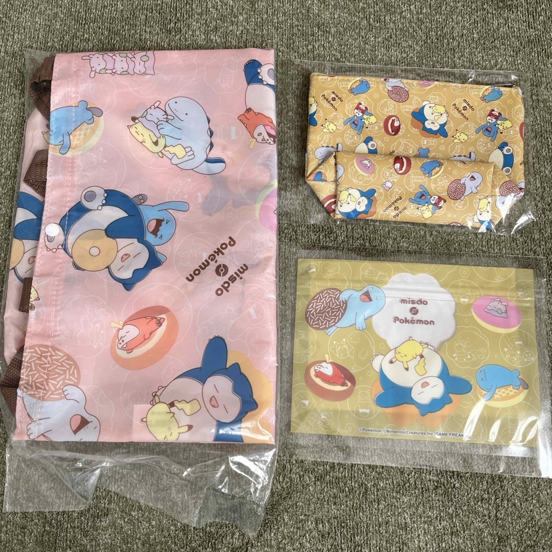 ポケモン(ポケモン)のミスド　エコバッグ　ポーチ　福袋 レディースのバッグ(エコバッグ)の商品写真