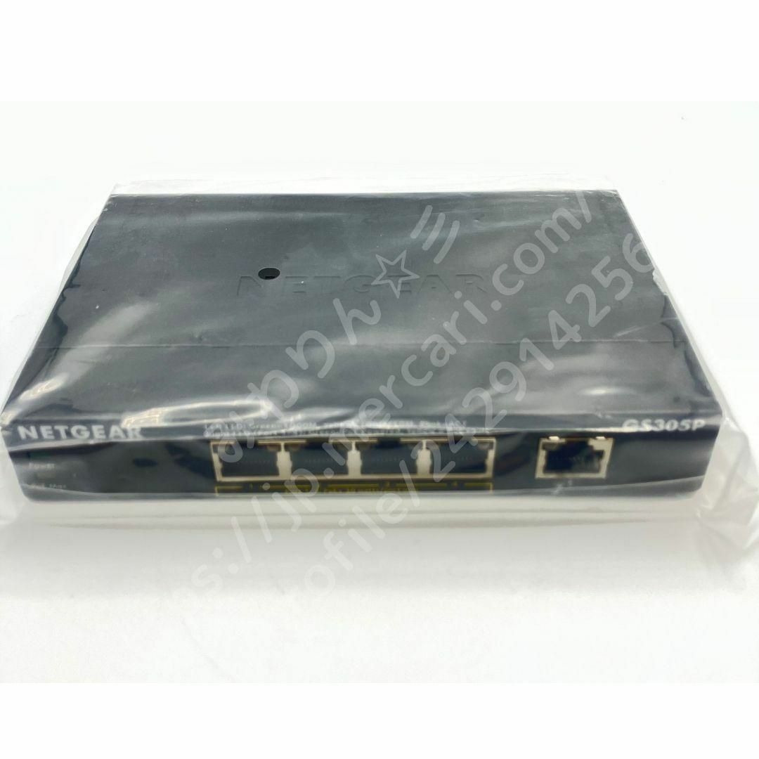 ⭐未使用品⭐ ネットギア スイッチングハブ 5ポート GS305P-200JPS スマホ/家電/カメラのPC/タブレット(PC周辺機器)の商品写真