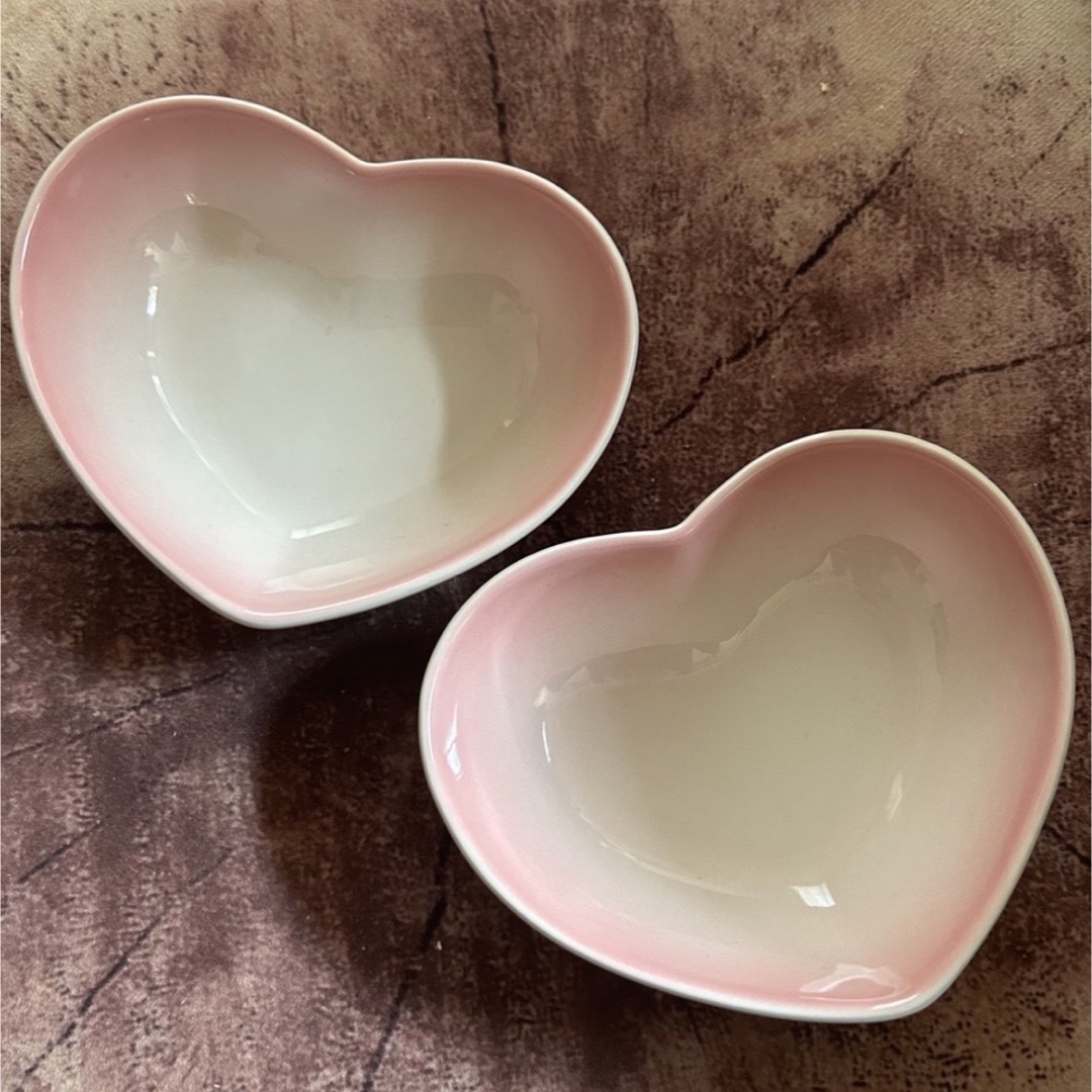 新品 大人気商品  LE パウダー スモールハートディッシュ ル・クルーゼ - CREUSET 調理器具
