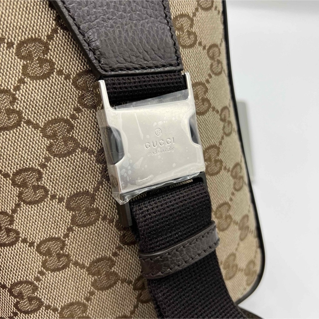 Gucci(グッチ)のGWセール‼️新品 グッチ ボディバッグ ウェストバッグ GGキャンバス メンズのバッグ(ボディーバッグ)の商品写真