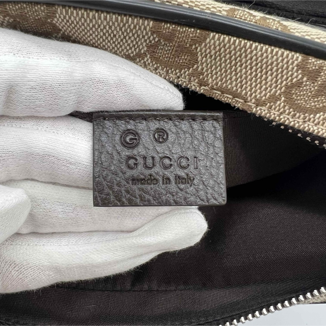 Gucci(グッチ)のGWセール‼️新品 グッチ ボディバッグ ウェストバッグ GGキャンバス メンズのバッグ(ボディーバッグ)の商品写真