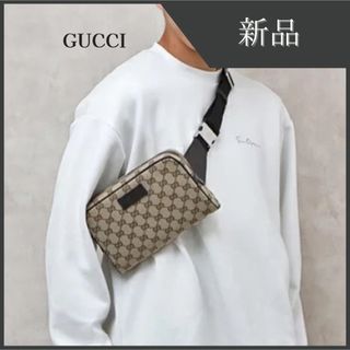 グッチ(Gucci)のGWセール‼️新品 グッチ ボディバッグ ウェストバッグ GGキャンバス(ボディーバッグ)