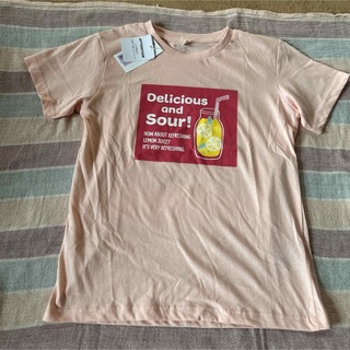新品　　Tシャツ　サイズ150  キッズ　ピンク系(Tシャツ/カットソー)