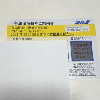 エーエヌエー(ゼンニッポンクウユ)(ANA(全日本空輸))のANA株主優待券 割引券(その他)