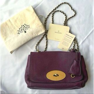 マルベリー(Mulberry)のmulberry マルベリー リリー liry チェーンショルダーバッグ 紫(ショルダーバッグ)