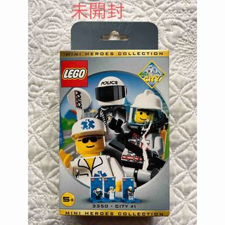 Lego - 未開封　LEGOレゴ　3350 CITY#1  ミニフィグ3体　希少レアLego