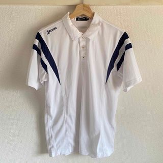 スリクソン(Srixon)のスリクソン　ポロシャツ　ホワイト(Tシャツ/カットソー(半袖/袖なし))