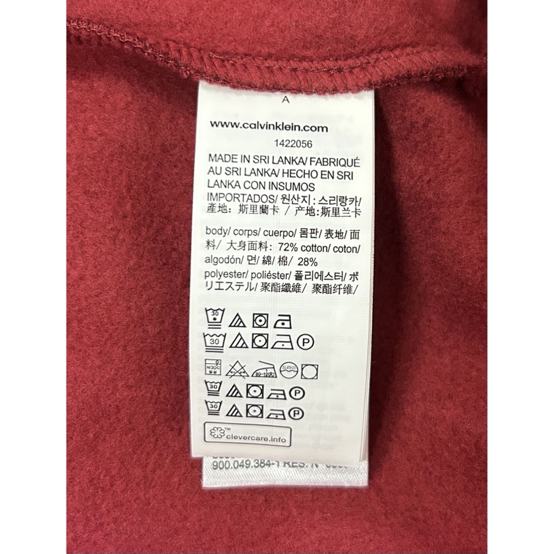 Calvin Klein(カルバンクライン)の新品 Calvin Klein カルバンクライン メンズ 裏起毛トレーナー S メンズのトップス(シャツ)の商品写真